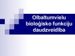 Presentations 'Olbaltumvielu bioloģisko funkciju daudzveidība', 1.