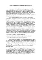 Essays 'Raiņa Daugava, mana Daugava, mūsu Daugava', 1.