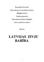 Research Papers 'Latvijas zivju barība', 1.