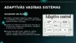 Presentations 'Adaptive control systems', 6.