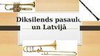 Presentations 'Diksilends (klasiskā džeza stils) pasaulē un Latvijā.', 1.