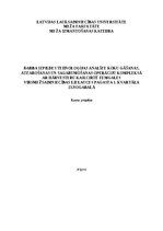 Research Papers 'Darba izpildes tehnoloģijas analīze koku gāšanas, atzarošanas un sagarumošanas o', 1.