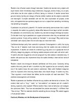 Essays 'The role of teachers in student success', 3.
