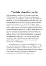 Research Papers 'Viduslaiku mūra celtnes Latvijā', 1.