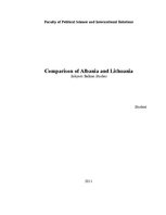 Research Papers 'Comparison of Albania and Lithuania', 1.