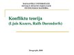 Research Papers 'Konfliktu teorija (Ljuis Kozers, Ralfs Darendorfs)', 19.