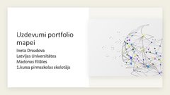Presentations 'Uzdevumi portfolio mapei', 1.