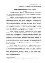 Summaries, Notes 'Karla Gustava Junga KOLEKTĪVĀ BEZAPZIŅA', 1.