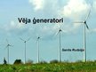 Presentations 'Vēja ģeneratori', 1.
