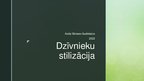 Presentations 'Dzīvnieku stilizācija', 1.