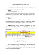 Research Papers 'Datuma un laika funkcijas MS Excel', 14.