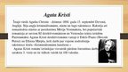 Presentations 'Agata Kristi "Austrumu ekspresis"', 2.