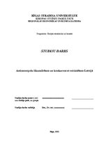 Research Papers 'Antimonopolu likumdošana un konkurences veicināšana Latvijā', 1.