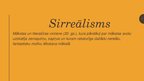 Presentations 'Sirreālisms literatūrā', 1.