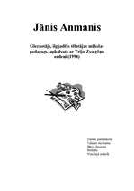 Research Papers 'Jānis Anmanis', 1.