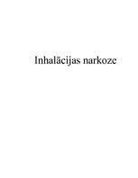 Research Papers 'Inhalācijas narkoze', 1.