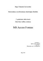 Samples 'MS Access formas', 1.