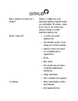 Summaries, Notes 'Par kompāniju "Github"', 1.