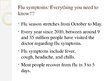 Presentations 'Flu Symptoms', 4.
