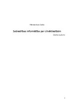 Research Papers 'Sabiedrības informētība par cilvēktiesībām', 1.