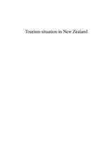 Research Papers 'Tourism Situation in New Zealand', 1.