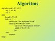 Presentations 'Algoritmi', 42.