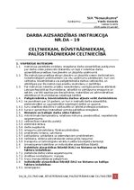 Samples 'Darba aizsardzības instrukcija celtniekam, būvstrādniekam, palīgstrādniekam ', 1.