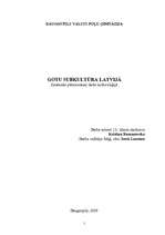 Research Papers 'Gotu subkultūra Latvijā', 1.