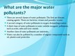 Presentations 'Water Pollution', 6.