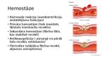 Presentations 'Hemostāzes traucējumi intensīvajā terapijā un anestezioloģijā. Koagulācijas sist', 2.