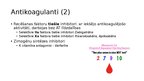 Presentations 'Hemostāzes traucējumi intensīvajā terapijā un anestezioloģijā. Koagulācijas sist', 16.