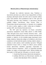 Essays 'Maršala plāns un Rietumeiropas rekonstrukcija', 1.