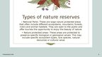 Presentations 'Nature reserves', 6.