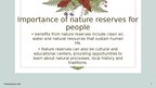 Presentations 'Nature reserves', 7.