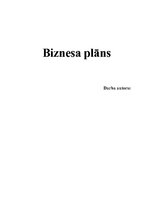 Business Plans 'Biznesa plāns', 28.