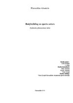 Research Papers 'Bodibildings un sporta uzturs', 1.