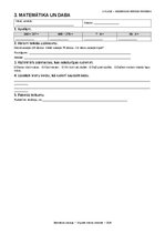 Samples 'Rudens darba lapa', 4.