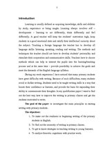 Research Papers 'Developing Writing Skills in Primary School', 3.