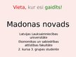 Presentations 'Madonas novads, statistika, uzņēmumi, attīstība', 1.