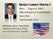 Presentations 'Barack Obama', 2.
