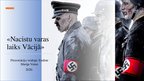 Presentations 'Nacistu varas laiks Vācijā', 1.