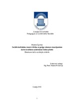 Research Papers 'Sociālā darbinieka resursi cilvēku ar garīga rakstura traucējumiem dzīves kvalit', 1.