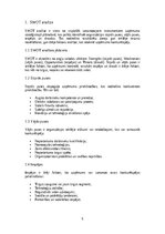 Summaries, Notes 'Uzņēmuma stratēģija un konkurētspēja – SWOT analīze, biznesa modeļi', 5.