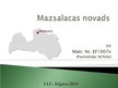 Presentations 'Mazsalacas novada raksturojums', 1.