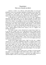 Essays 'Man tuvais literatūrā un mākslā', 1.