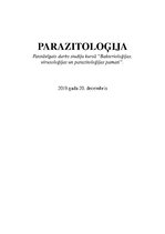 Summaries, Notes 'Bakterioloģijas, virusoloģijas un parazitoloģijas pamati', 1.