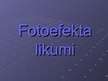 Presentations 'Fotoefekta likumi', 1.