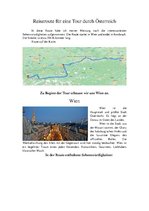 Presentations 'Reiseroute für eine Tour durch Österreich. Maršruts ekskursijai pa Austriju', 1.