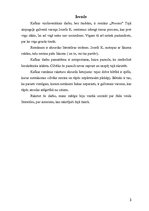 Research Papers 'F. Kafkas romāns "Process" un tā teksta analīze', 3.