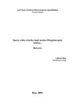 Research Papers 'Sporta veidu attīstība kopš Antīko olimpisko spēļu laikiem', 2.